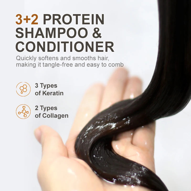Argan Oil Shampoo Conditioner Set