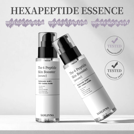 6 Peptide Essence Facial Refreshing Skin Care