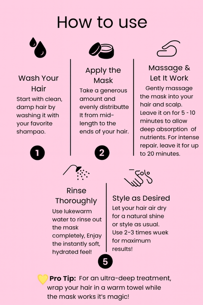Natural Collagen Boost Hair Mask