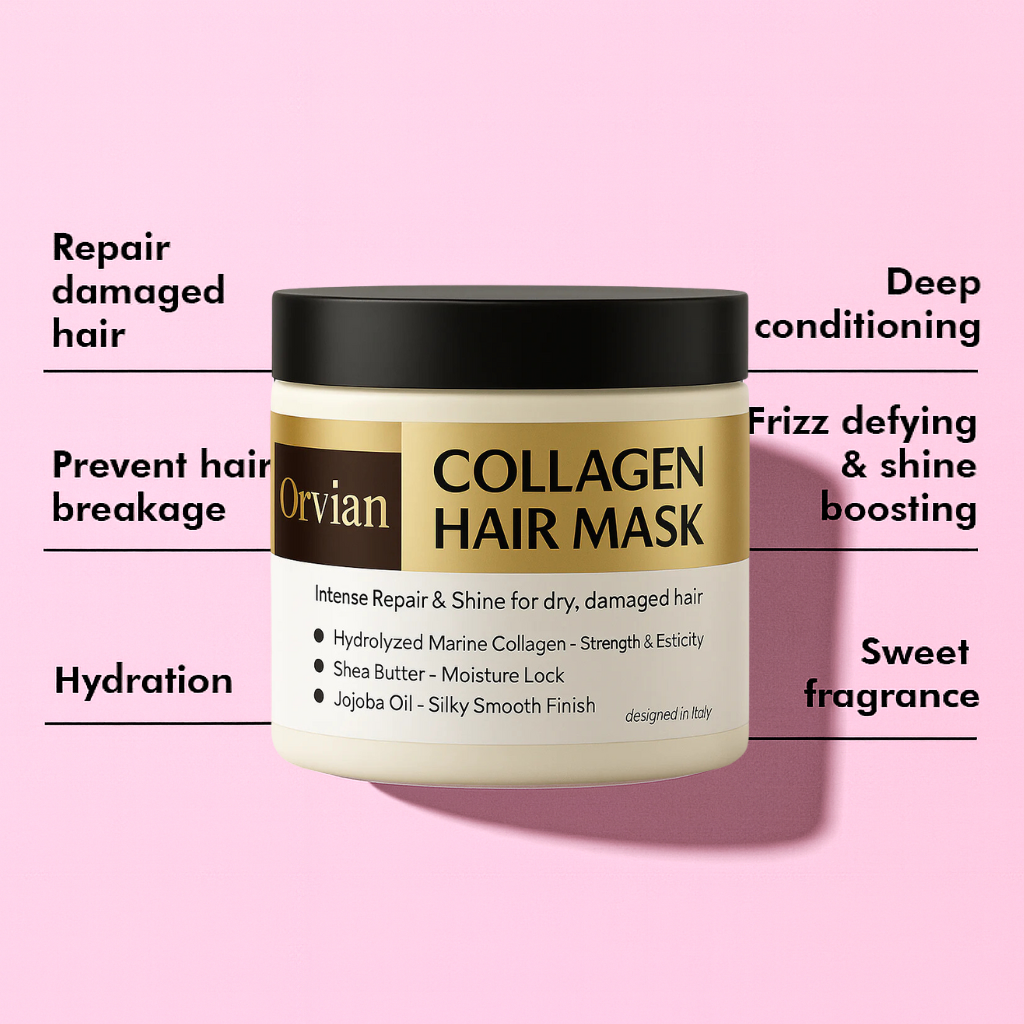 Natural Collagen Boost Hair Mask