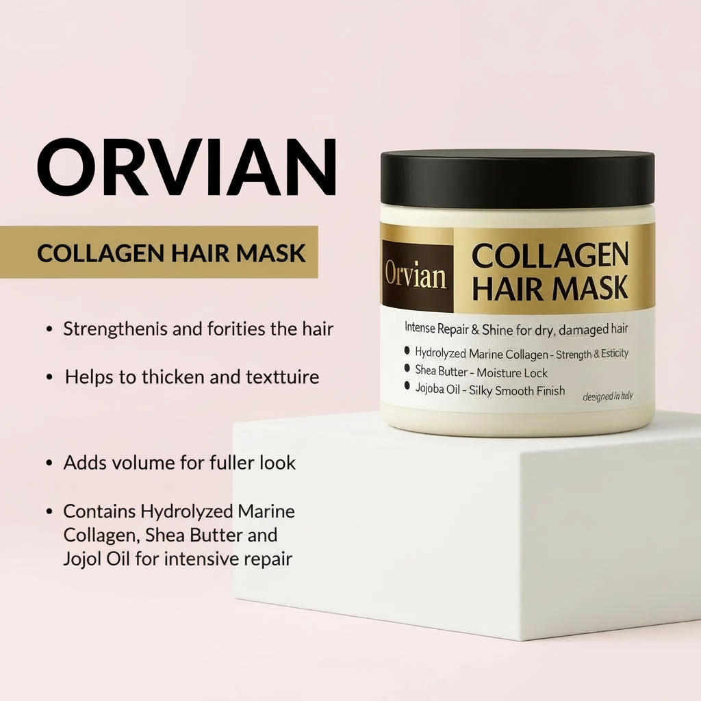 Natural Collagen Boost Hair Mask