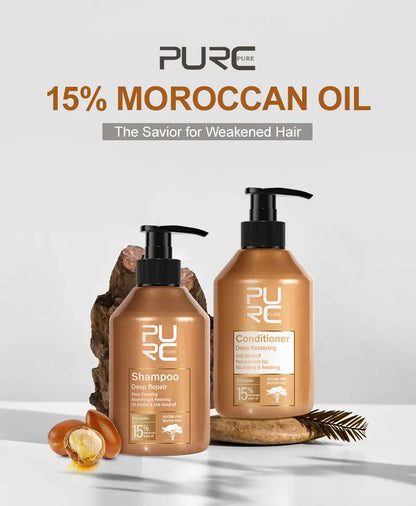 Morocco Argan Oil Shampoo Conditioner Set