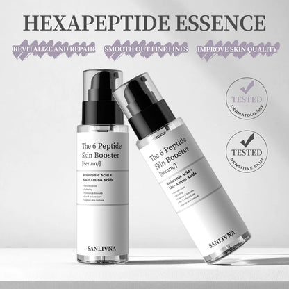 6 Peptide Essence Facial Refreshing Skin Care