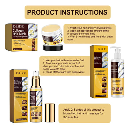 Collagen Keratin Hair Mask set