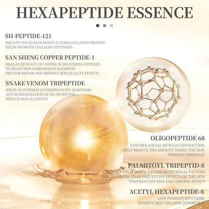 6 Peptide Essence Facial Refreshing Skin Care