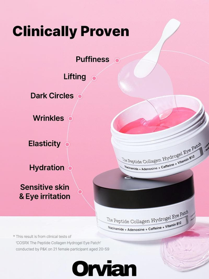 Peptide Collagen Hydrogel Eye Patch
