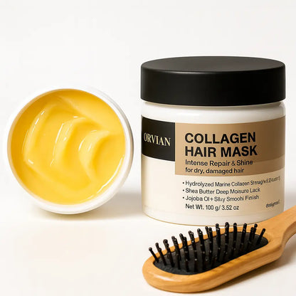 Orvian Collagen Hair Mask – Repair, Shine & Salon-Soft Hair